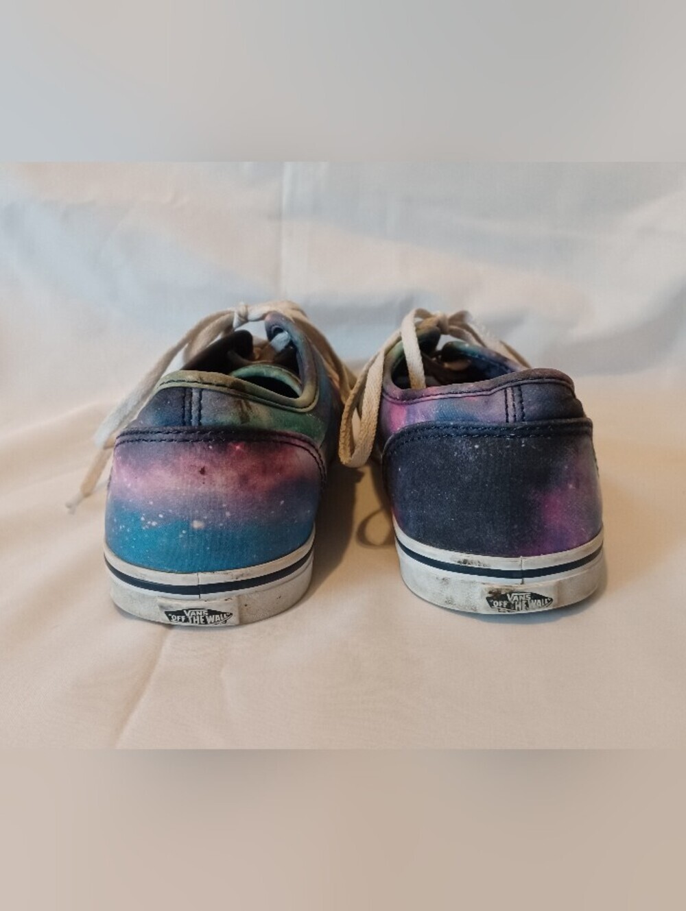 Vans Authentic Low Top Galaxy Cosmic Space Canvas Lace-up Sneakers - Multicolor - Picture 4 of 9